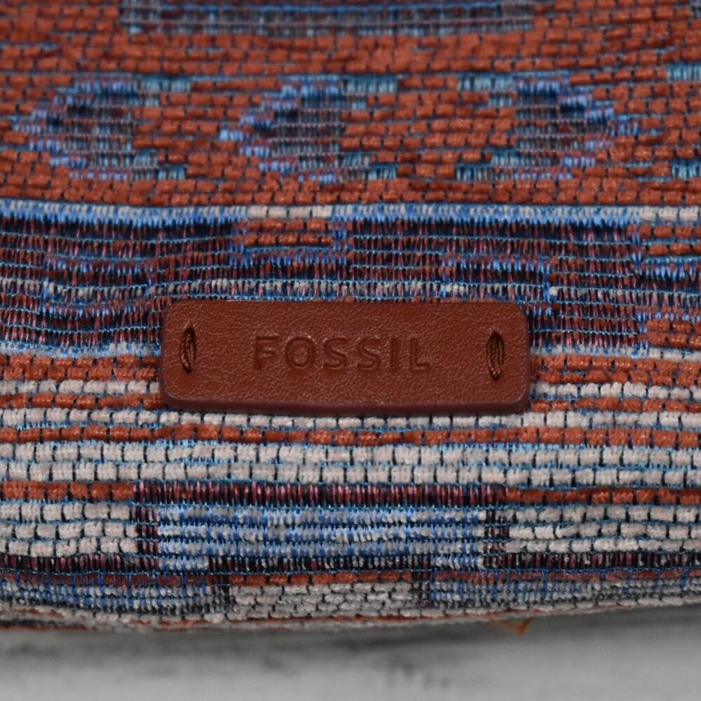 Fossil Fiona Multicolor Boho Geometric Print Fall… - image 4